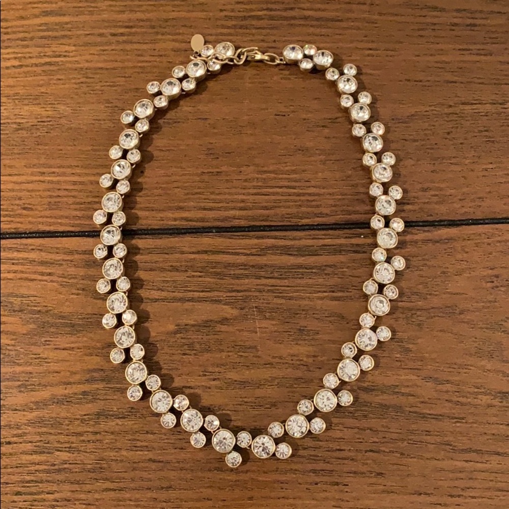 Crystal statement necklace